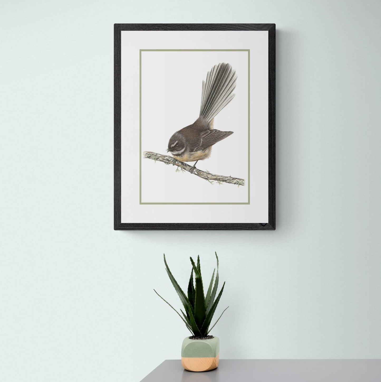 Fantail Piwakawaka - Joanne Bowe | New Zealand Artist