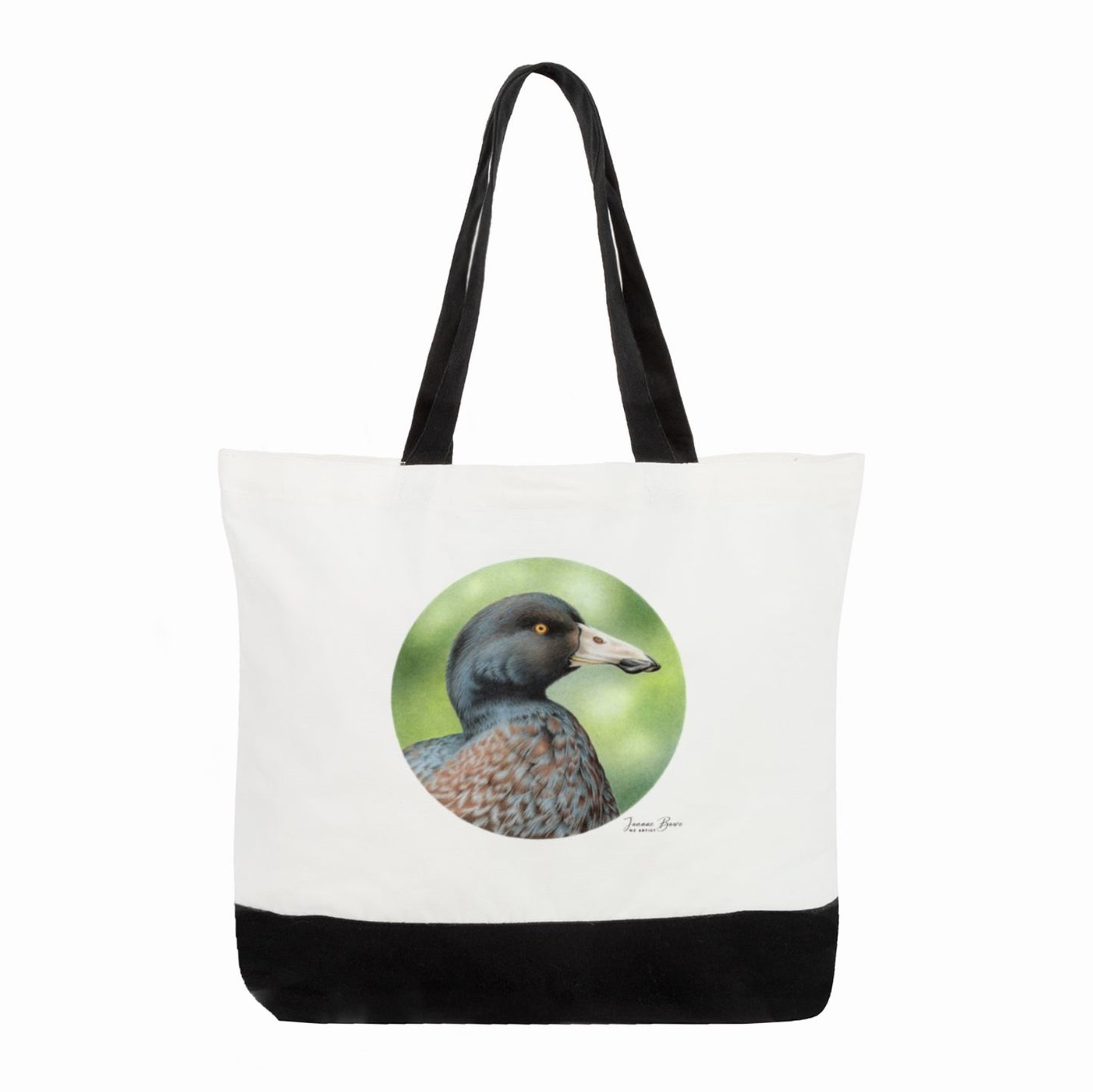 Blue Duck Cotton Tote Bag