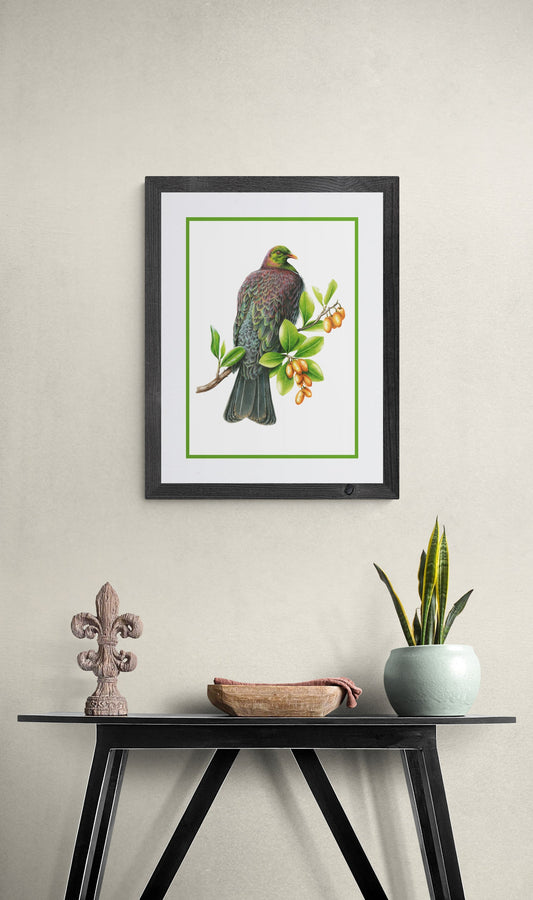 Kererū / Wood Pigeon - Joanne Bowe | New Zealand Artist