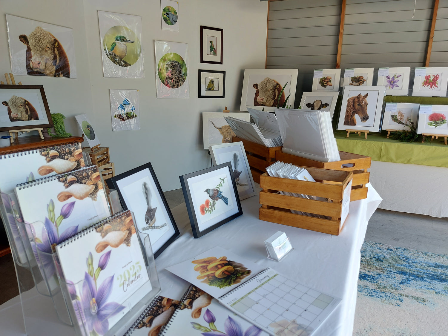 artwork by Joanne Bowe, New Zealand colour pencil artist featuring NZ birds and animals