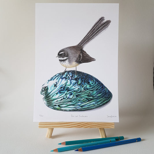 Paua & Piwakawaka