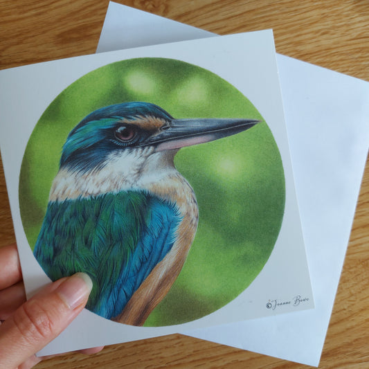 Greeting Card - Kingfisher